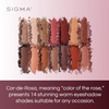 image:imageSIGMA BEAUTY CordeRosa Eyeshadow Palette  14 Warm Eyeshadow Shades in Matte Shimmer and Metallic Finishes  Highly Pigmented Vegan Eye Makeup Palette  Clean Beauty Products
