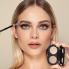 image:imageSigma Beauty Color  Shape Brow Powder Duo  Eye Brow Palette for Natural Defined Brows  Dark amp Light Brow Powder to Tint amp Highlight  Vegan Paraban Free Sulfate Free Mirror Included  LightMedium
