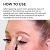 image:imageSigma Beauty E25 Blending Brush  Eyeshadow Blending Brush Round HeadE35 Tapered Blending Brush