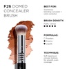 image:imageSigma Beauty F26 Domed Concealer Brush  Smooth Blending Under Eye Brush