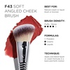 image:imageSigma Beauty F43 Soft Angled Cheek Brush  Blush Brush Buildable CoverageNo Color