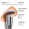 image:imageSigma Beauty F48 Soft Coverage Brush  Dense Angled Foundation Makeup Brush