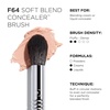 image:imageSigma Beauty F64 Soft Blend Concealer Brush Large Makeup Blending Brush