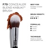image:imageSigma Beauty F80 Air Flat Kabuki Brush  Liquid and Cream Makeup BrushF79 Concealer Blend Kabuki Brush
