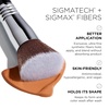 image:imageSigma Beauty F80 Air Flat Kabuki Brush  Liquid and Cream Makeup BrushF80 Flat Kabuki Brush