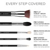 image:imageSigma Beauty MostWanted Brush Set  5Pc Premium Face amp Eye Makeup BrushesCranberry