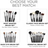 image:imageSigma Beauty MostWanted Brush Set  5Pc Premium Face amp Eye Makeup BrushesCranberry