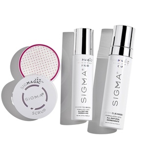 image:imageSIGMA BEAUTY Brush Cleanser Trio  Includes All Essentials to Clean Your Favorite Makeup Brushes