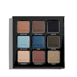 image:imageSIGMA BEAUTY OntheGo Eyeshadow Palette  Ivy  9 Bold Eyeshadow Shades in Matte Shimmer and Metalic Finishes  Highly Pigmented Vegan Eye Makeup Palette  Clean Beauty ProductsBeachy