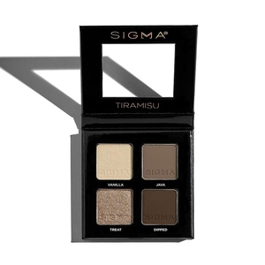 image:imageSIGMA BEAUTY Quad Eyeshadow Palette  Bonbon Eyeshadow Quad 4 ShadesTiramisu