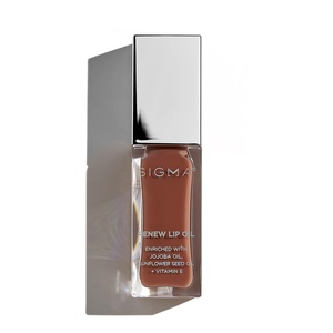 image:imageSIGMA BEAUTY Renew Lip Oil pHActivated Tinted Lip Gloss Hush Clear PinkTint