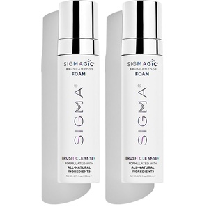 image:imageSIGMA BEAUTY SigMagic Brushampoo Foam  Makeup Brush Cleaner 676 fl oz68 Fl Oz Pack of 2